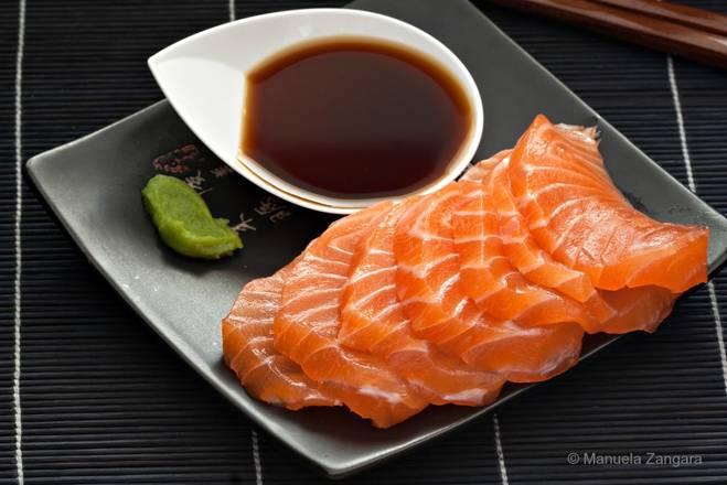 5pcs Salmon Sashimi