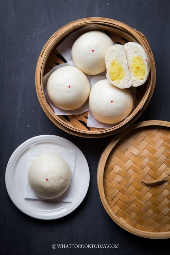 3 Mini Custard Bun