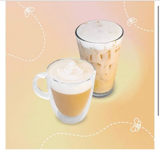Ice Honey Oat Black Tea Latte