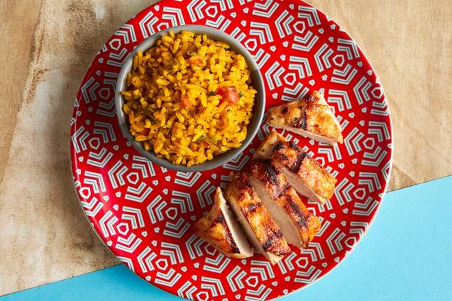 Grilled Chicken Breast Strips Meal