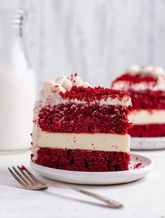 Discount Delights⏳✨Red Velvet Cake Slice