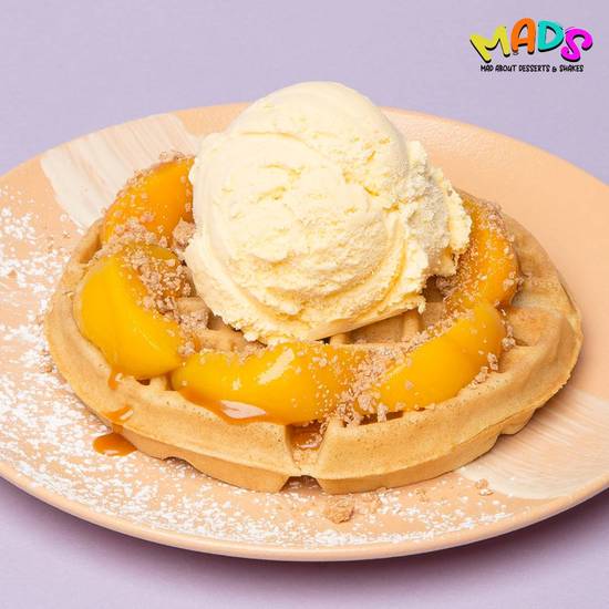 Dil Mango More Waffle With Ice Cream