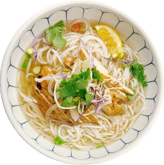 Chicken Rice Noodle Soup