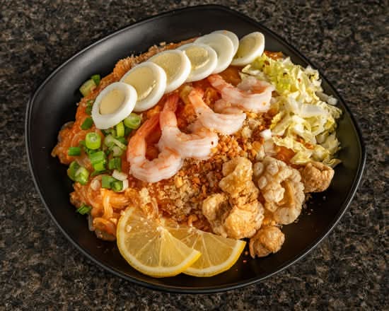 Pancit Palabok (Thin Noodles)