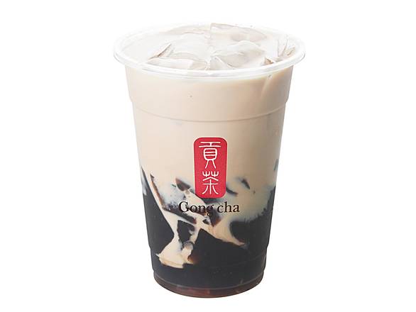E8 - Fresh Milk w. Grass Jelly