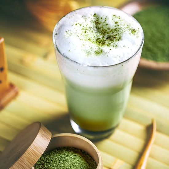 E10 - Premium Jasmine Matcha Latte ( Limited Time Offer)