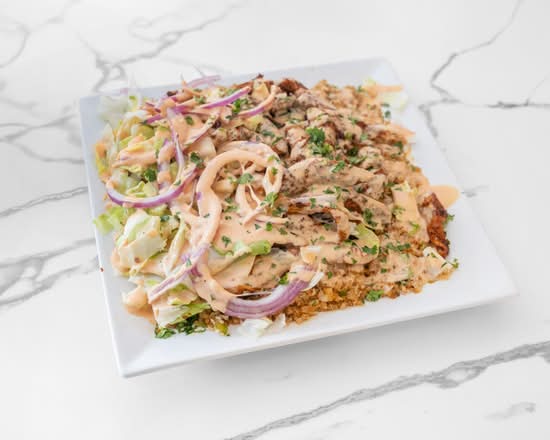 Chicken Over Rice Bowl