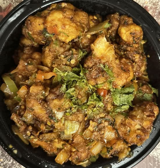 Cauliflower Manchurian Dry