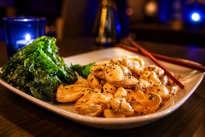 Poulet aux arachides / Peanut Chicken