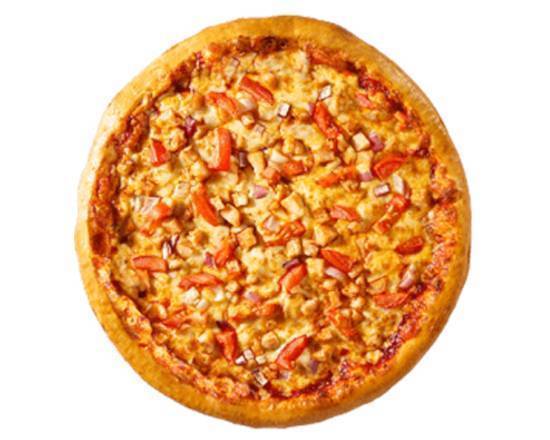 Pizza au Poulet BBQ / BBQ Chicken Pizza