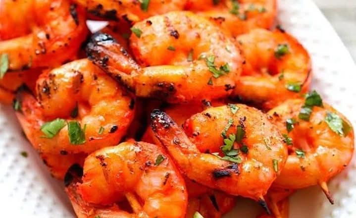 Tandoori Garlic Prawns