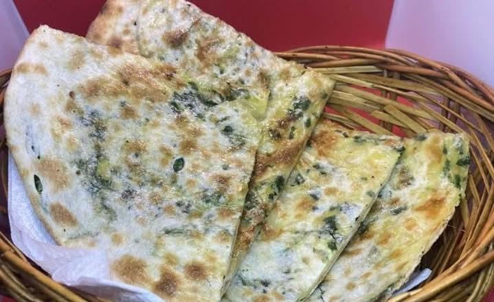 Spinach Cheese Naan