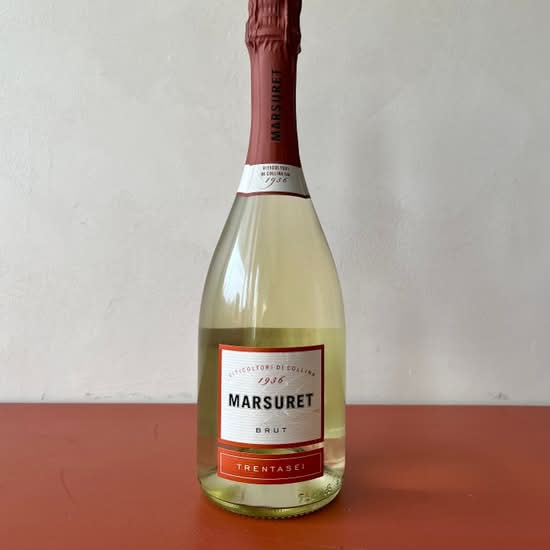 Trentasei' DOC Treviso Cuvèe Brut - Glera + Chardonnay - 750ml - Sparkling White Wine (Prosecco) - 11.5%25 ABV