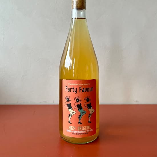 Party Favour Orange - Skin-Fermented Chardonnay - 750ml - "Orange" Wine - 11%25 ABV