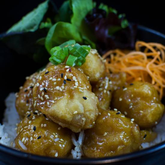 86b: General Tao Chicken (With rice)