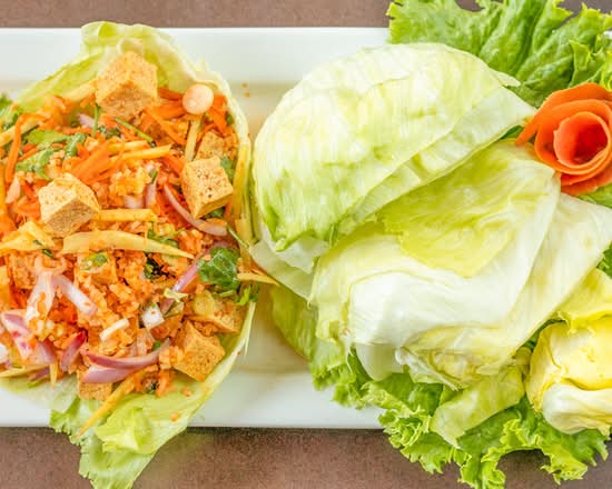 Tofu Lettuce Wrap