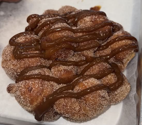 Apple Caramel Fritter