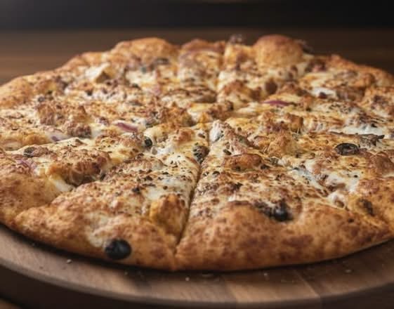 Spicy Chicken Masala Pizza
