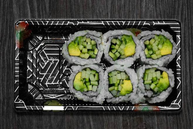 VR08. Avocado and Cucumber Roll(6PCS)