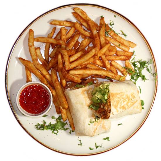 Chicken Avocado Burrito