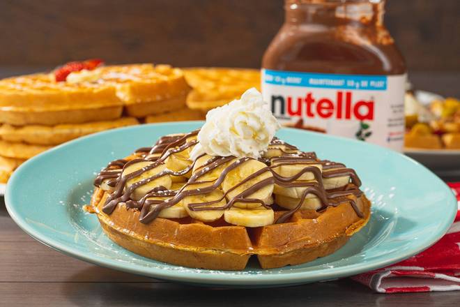 Nutella Banana Waffle