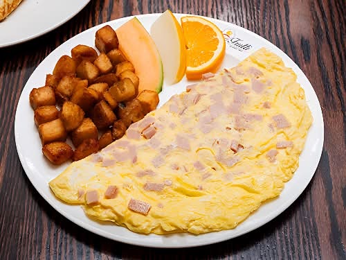 OMELETTE - Jambon et fromage suisse
