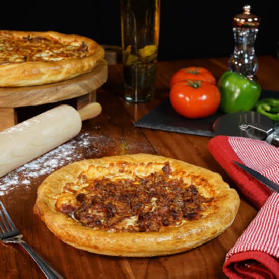 Mini pizza bacon / Mini pizza bacon