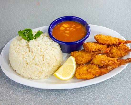 Fried Breaded Shrimp (6 pcs) (Camarones Fritos)