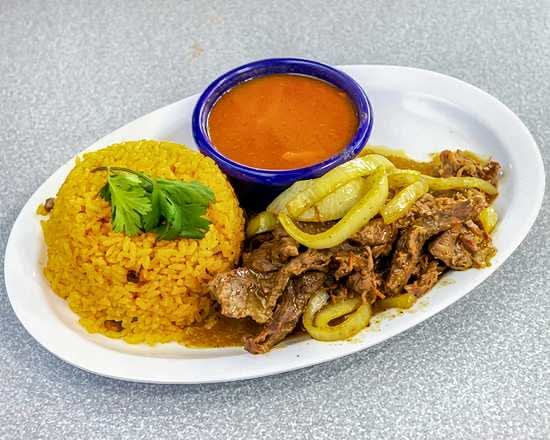 Steak with Onions (Bistec Encebollado)
