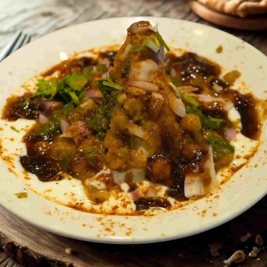 Samosa Chana Chaat