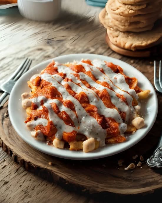 Butter Chicken Poutine