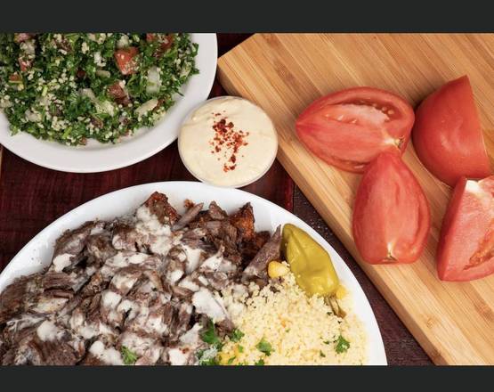 Assiette shawarma / Shawarma Plate