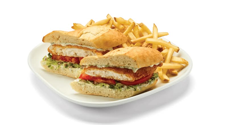 Crispy Haddock Sandwich