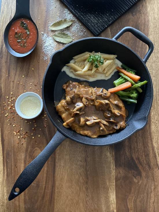 Suprême de Volaille au Marsala / Marsala Chicken supreme