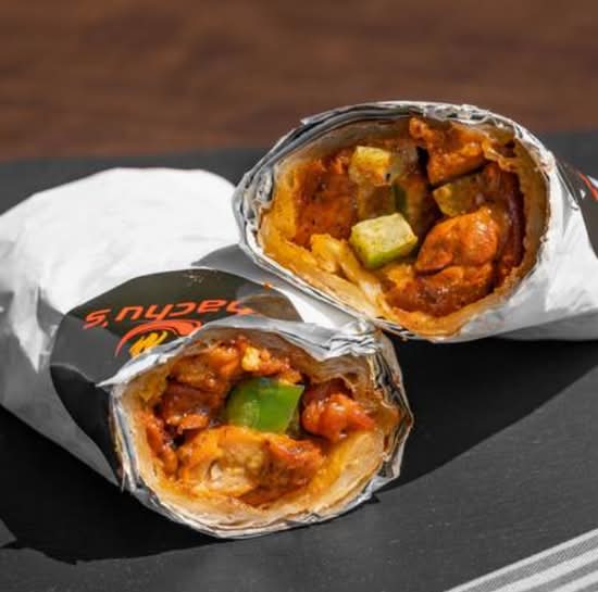 Chicken Tikka Paratha Roll