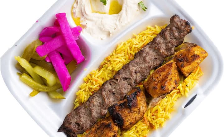 Mix Grill Plate (2 skewers)