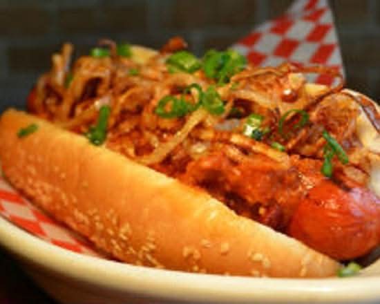 Chili Dog + Fried Onion + Sour Cream