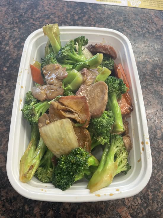 BBQ Pork and Broccoli