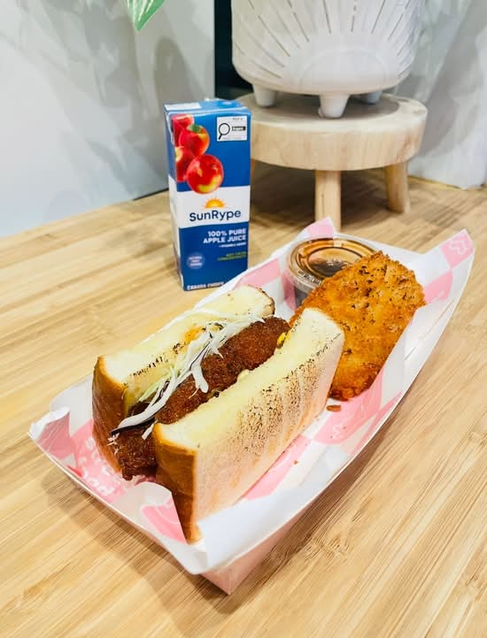 Mini Pork Katsu Sando