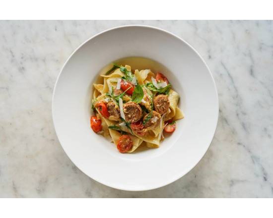 Pappardelle with Italian Sausage