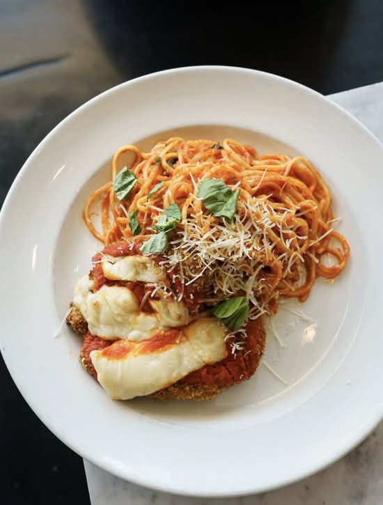 Plant-Based Chicken Parmigiana