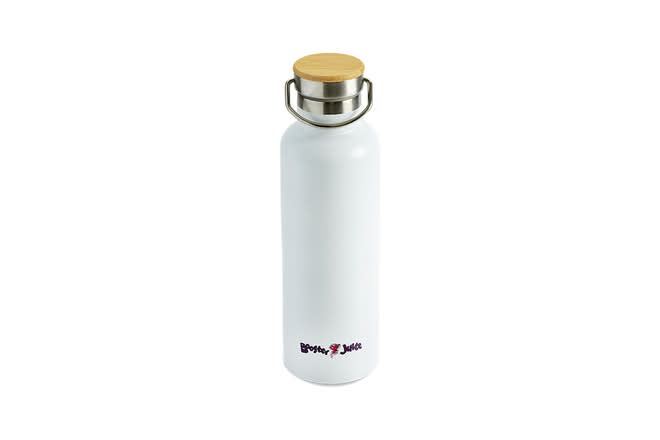 White Steel Water Bottle