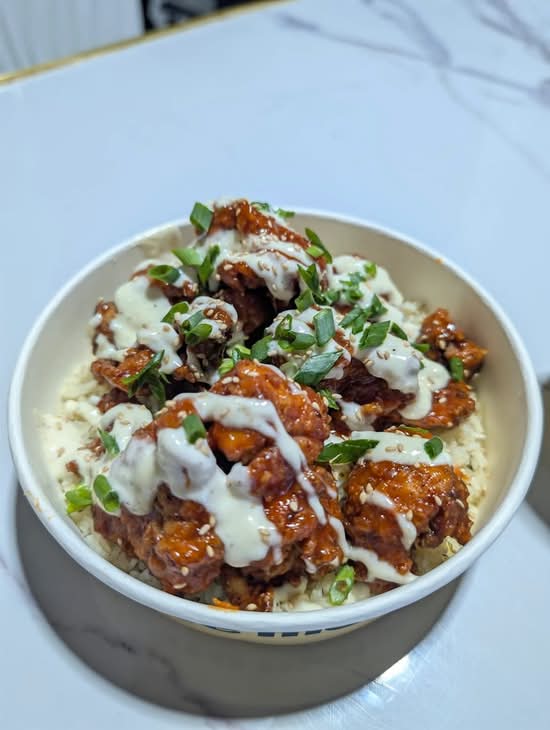Korean Fried Chicken Bowl
