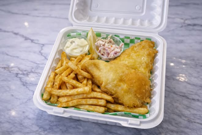 Golden Batter Fish & Chips