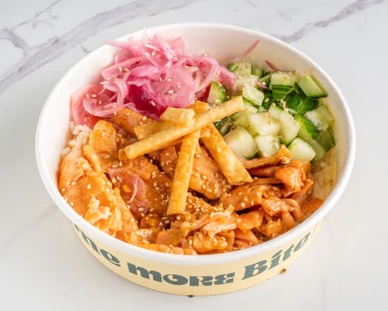Ginger Miso Salmon Bowl