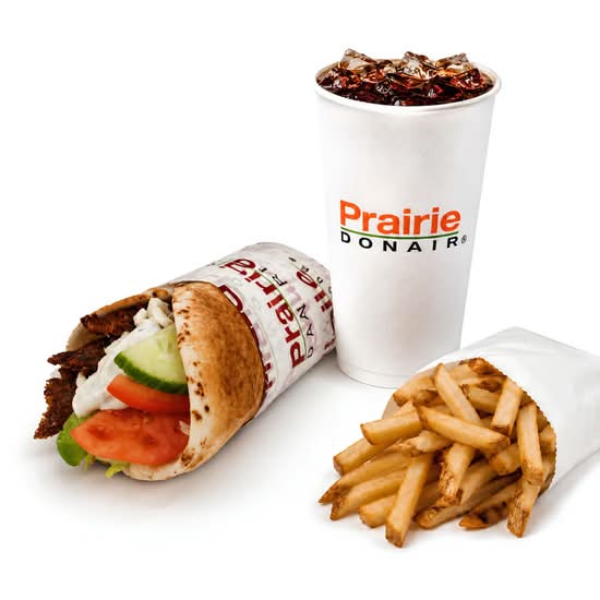 Greek Gyro Donair Combo
