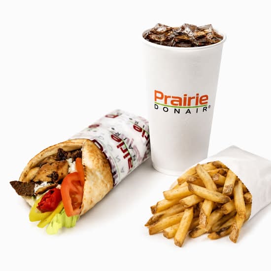 Famous Chicken & Lamb Donair Combo