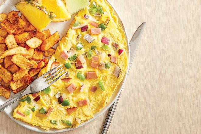 OMELETTE - Bacon ou saucisses et cheddar