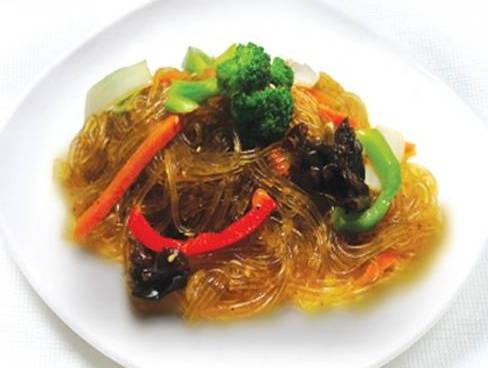 Japchae (Glass Noodles) 잡채