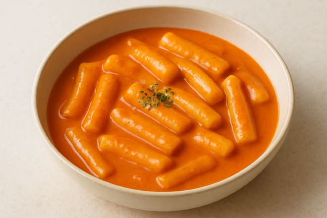 Rose Tteokbokki